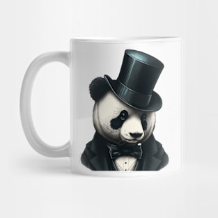 Panda wearing Top Hat Mug